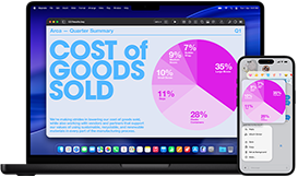 14-inch MacBook Pro and iPhone 16 — the iPhone is calling a contact named Luis while the MacBook Pro shows the same call in the Phone app