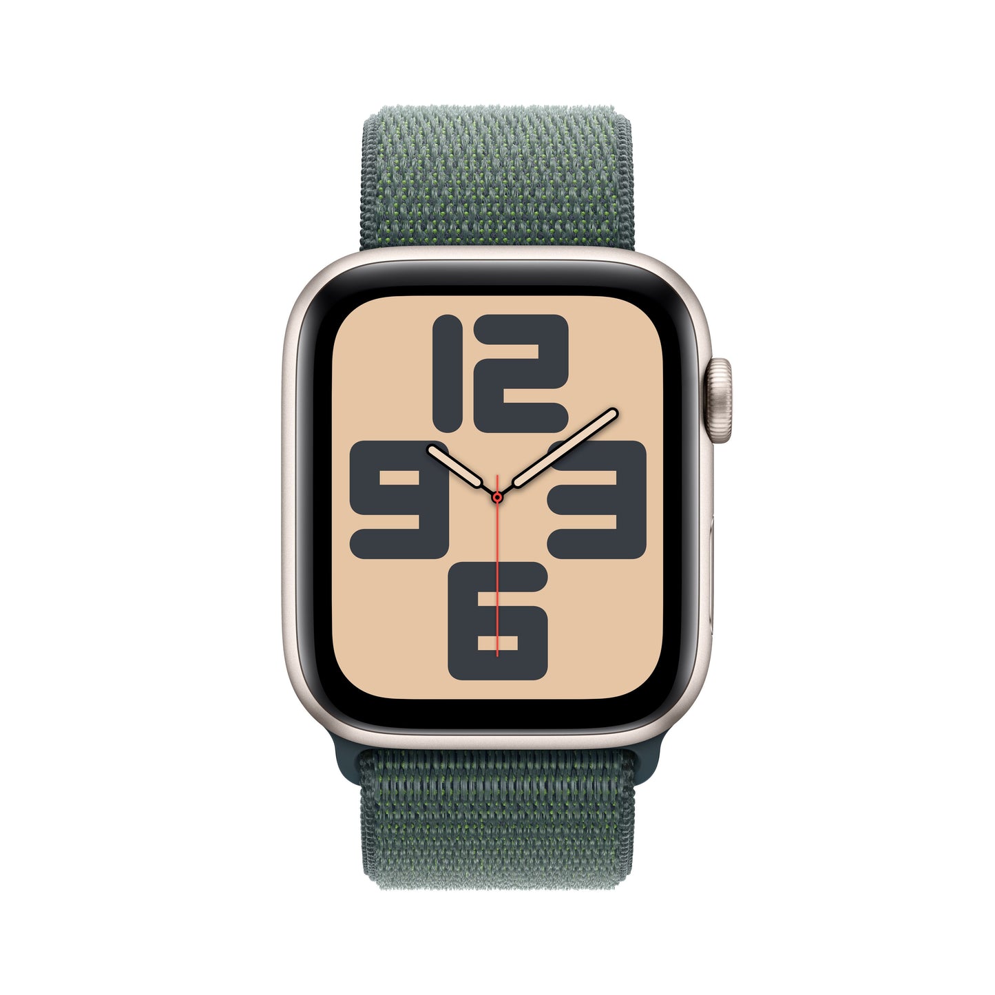 Apple_Watch_SE_40mm_GPS_Starlight_Aluminum_Sport_Loop_Lake_Green_PDP_Image_Position_2__en-ME