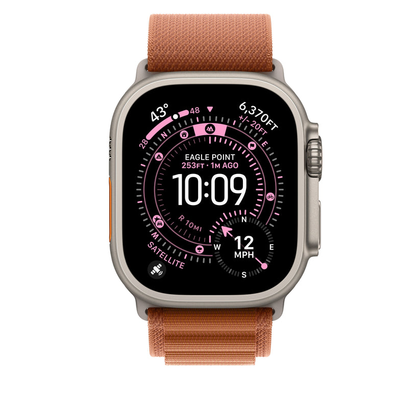 Alpine Loop Material Buy 49mm Terracotta Alpine Loop - Large - Natural Titanium Finish ...