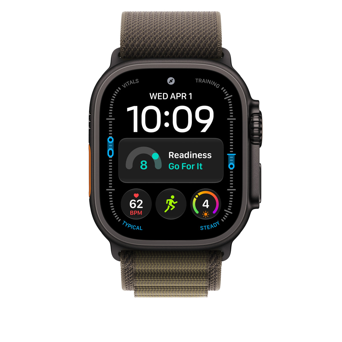 49mm-dark-olive-alpine-loop-medium-black-titanium-finish_MKDW4ref_AV2