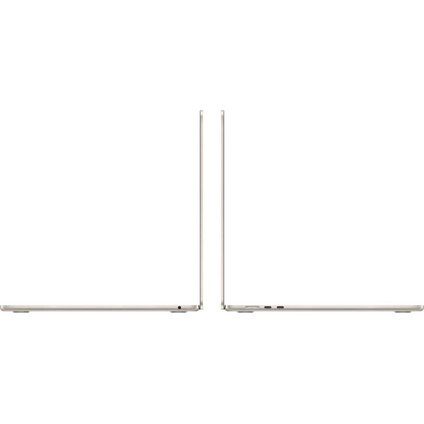 15-inch MacBook Air: Apple M3 chip with 8-core CPU and 10-core GPU, 8GB, 512GB SSD - Starlight