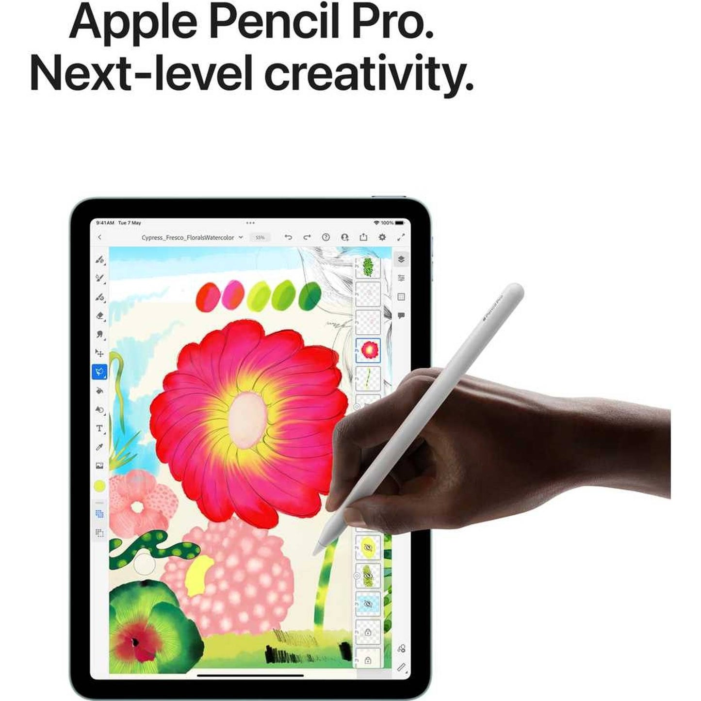 13-inch iPad Air Wi-Fi 128GB - Starlight