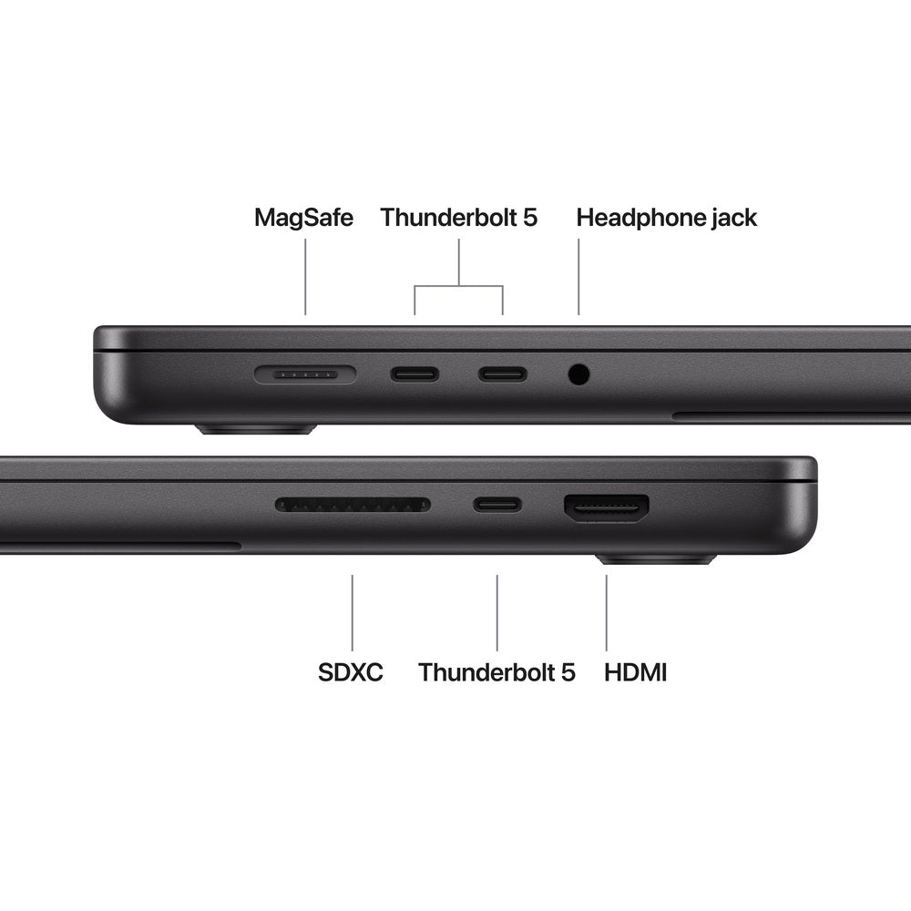 16-inch MacBook Pro: Apple M5 Max chip with 18-core CPU and 32-core GPU, 2TB SSD - Space Black