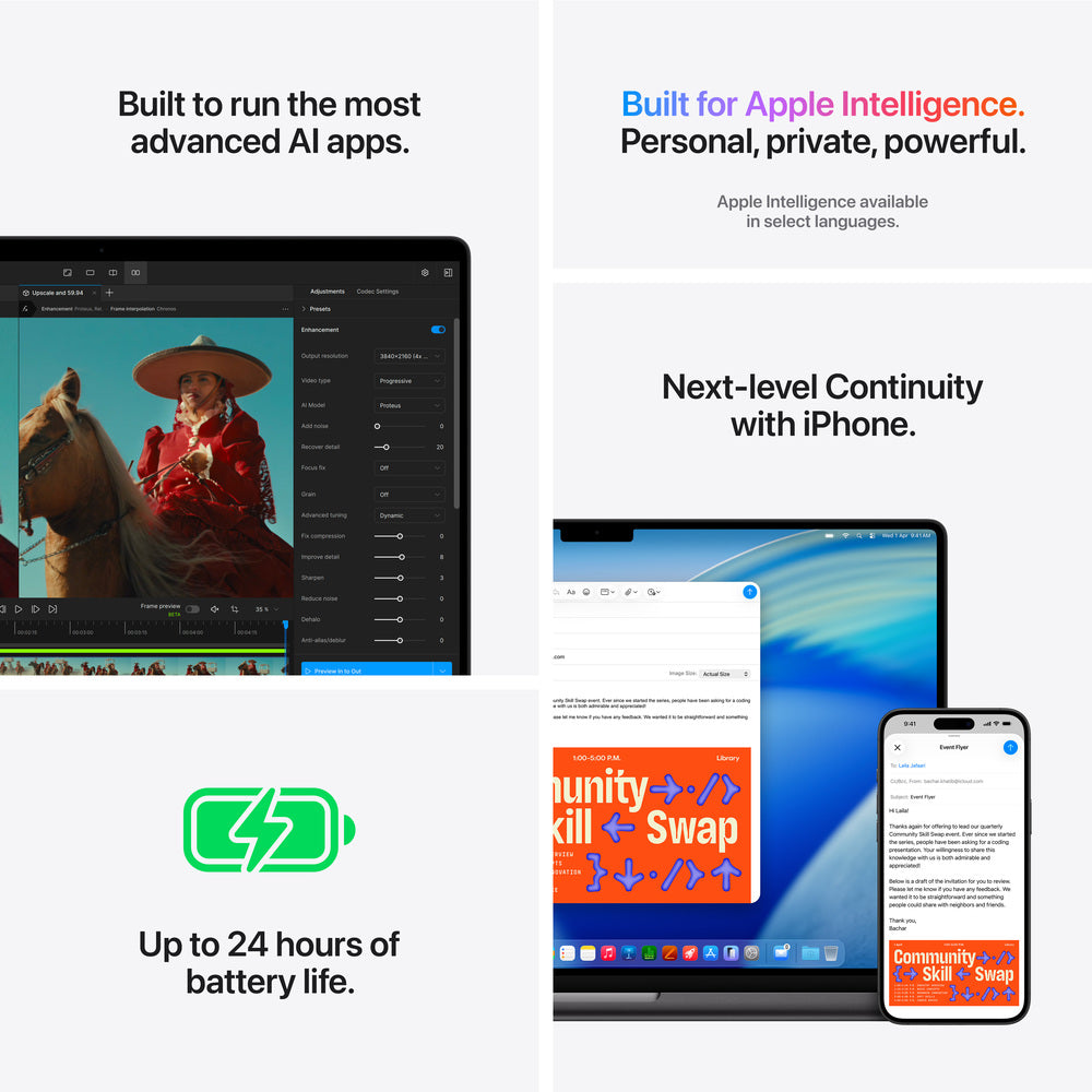 16-inch MacBook Pro: Apple M5 Max chip with 18-core CPU and 32-core GPU, 2TB SSD - Space Black