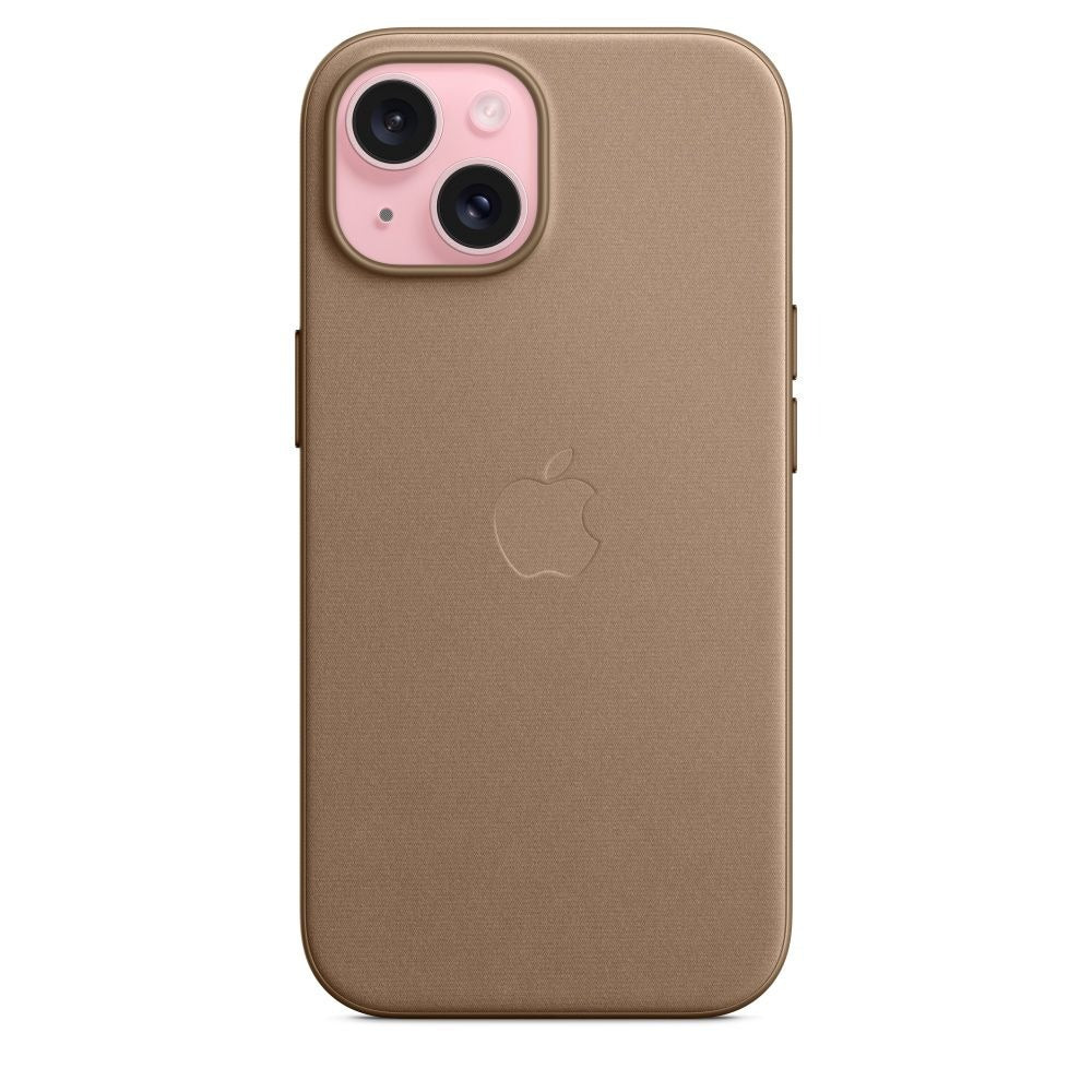 iPhone 15 FineWoven Case with MagSafe - Taupe