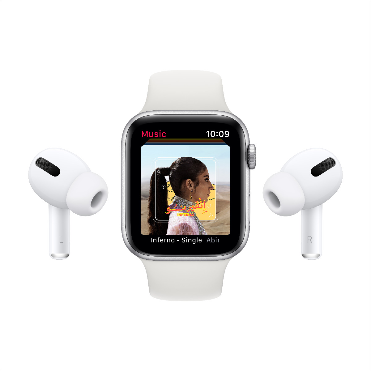 Buy Apple Watch Series 6 GPS 40mm Gold Aluminium Case with Pink Sand Sport Band Regular Online at Best Price in Beirut City Centre Holcom Building ABC Achrafieh Beirut Lebanon iSTYLE