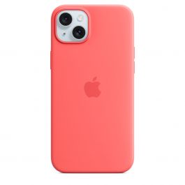 MT163ZM/A|iPhone 15 Plus Silicone Case with MagSafe - Guava