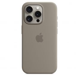 MT1E3ZM/A|iPhone 15 Pro Silicone Case with MagSafe - Clay