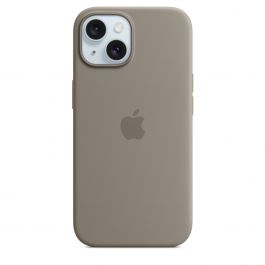 MT0Q3ZM/A|iPhone 15 Silicone Case with MagSafe - Clay