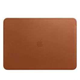 Leather Sleeve for 15-inch MacBook - Saddle Brown