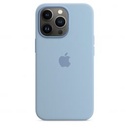 iPhone 13 Pro Silicone Case with MagSafe - Blue Fog