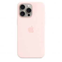 MT1U3ZM/A|iPhone 15 Pro Max Silicone Case with MagSafe - Light Pink