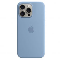 MT1Y3ZM/A|iPhone 15 Pro Max Silicone Case with MagSafe - Winter Blue
