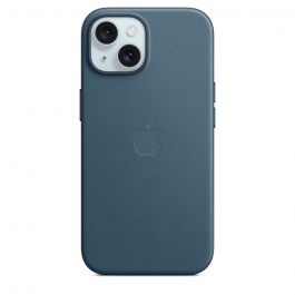 MT3G3ZM/A|iPhone 15 FineWoven Case with MagSafe - Pacific Blue