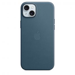 MT4D3ZM/A|iPhone 15 Plus FineWoven Case with MagSafe - Pacific Blue