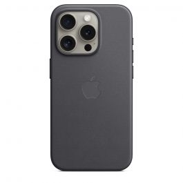 MT4H3ZM/A|iPhone 15 Pro FineWoven Case with MagSafe - Black