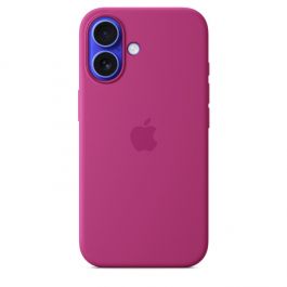 MYY53ZM/A|iPhone 16 Silicone Case with MagSafe - Fuchsia