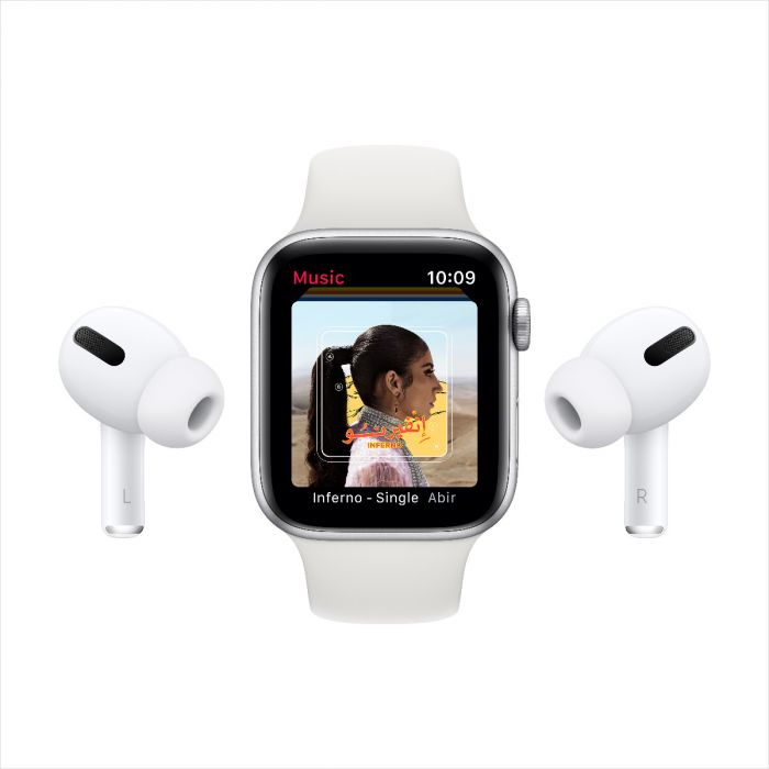 Apple watch series 6 gold hotsell aluminum case pink sand sport band