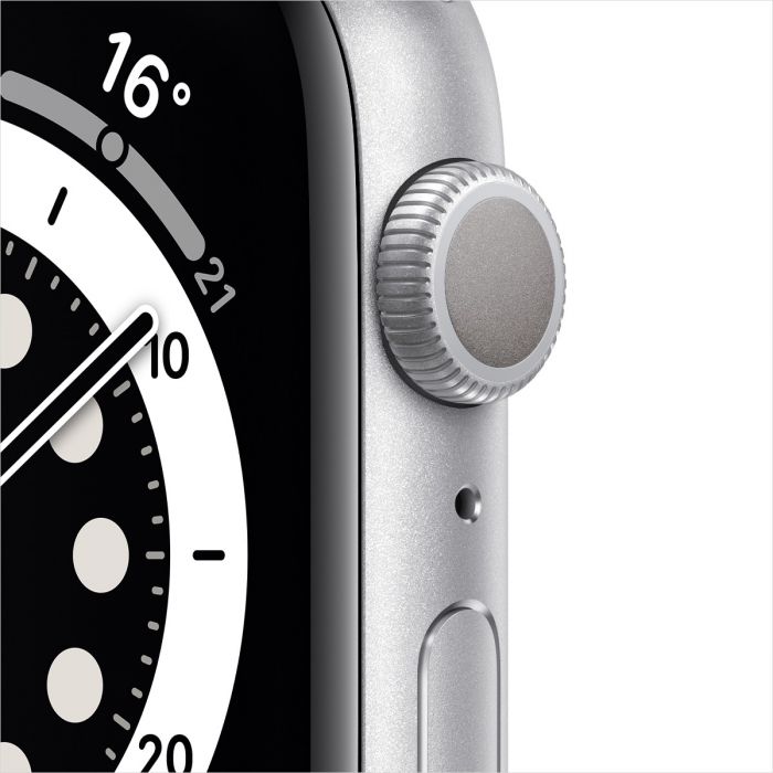 Apple watch series 6 44mm silver aluminum case 2025