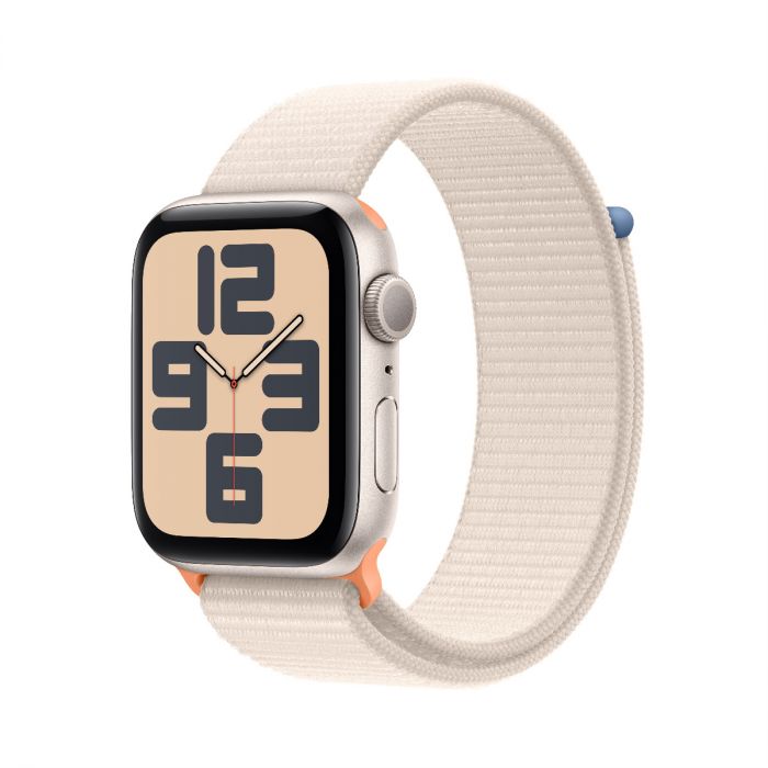 Apple Watch SE GPS 44mm Starlight Aluminium Case with Starlight