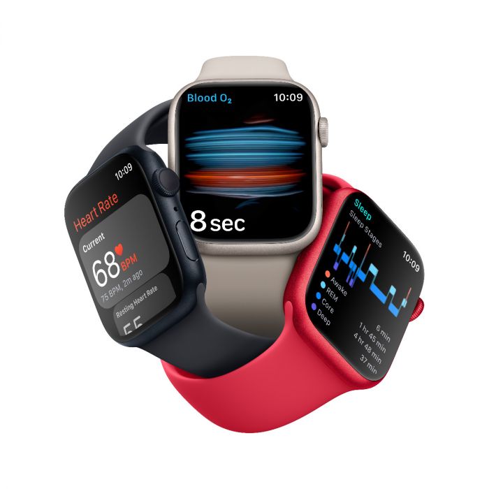 Apple Watch Series 8 GPS 41mm PRODUCT RED Aluminium Case with PRODUCT RED Sport Band Regular iSTYLE